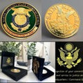 North Carolina State Highway Patrol Challenge Coin With Case. Fast Shipping.