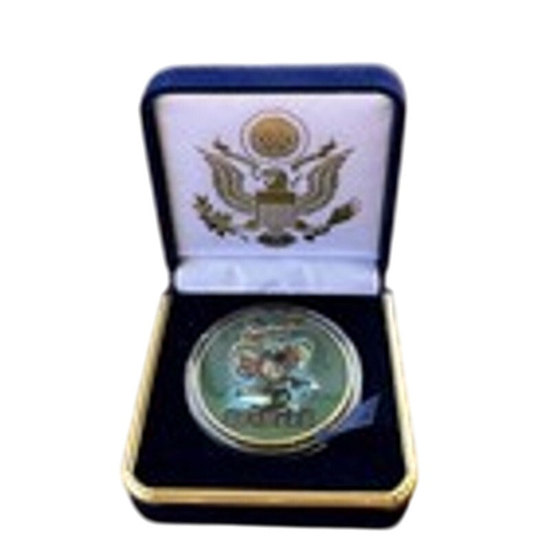 Department of Energy (DOE) Challenge Coin With Blue Velvet Case. Fast Shipping!