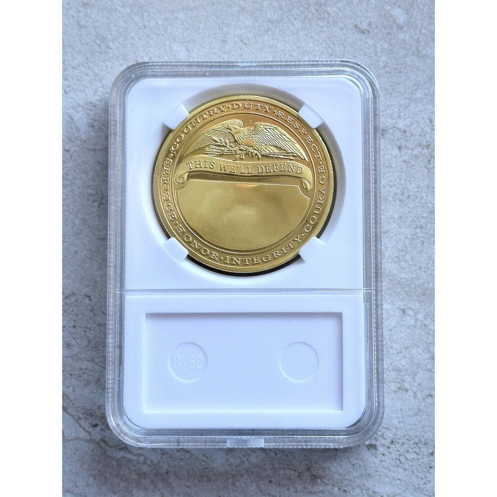 US ARMY RANGER Lead The Way Challenge Coin With Case