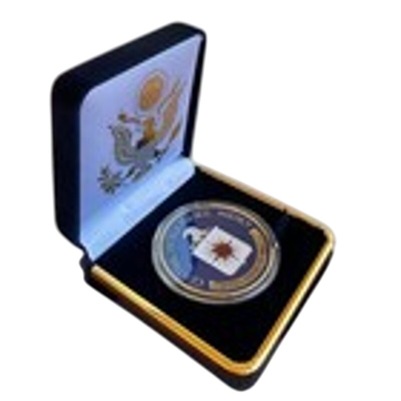 Department of Energy (DOE) Challenge Coin With Blue Velvet Case. Fast Shipping!