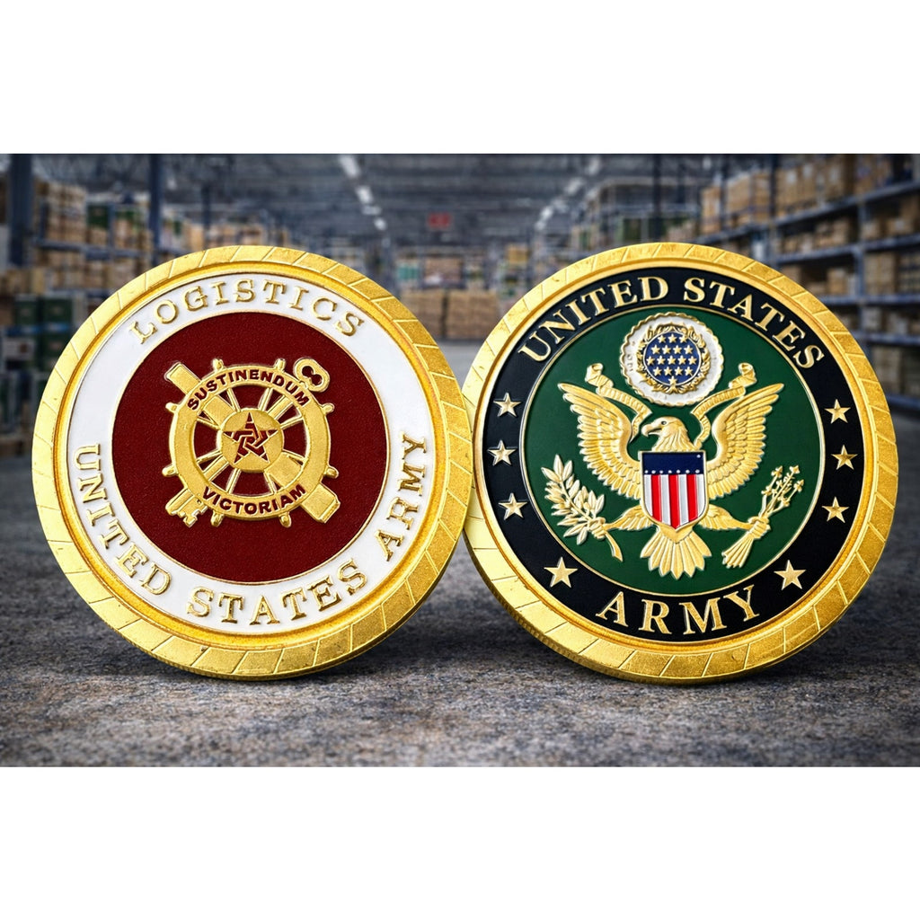 UNITED STATES ARMY - Logistics Corps Challenge Coin. ·FAST SHIPPING· ·NEW·