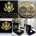ISRAELI Army IDF US NAVY Joint Operation USS Gerald R. Ford CVN 78 Coin-USN