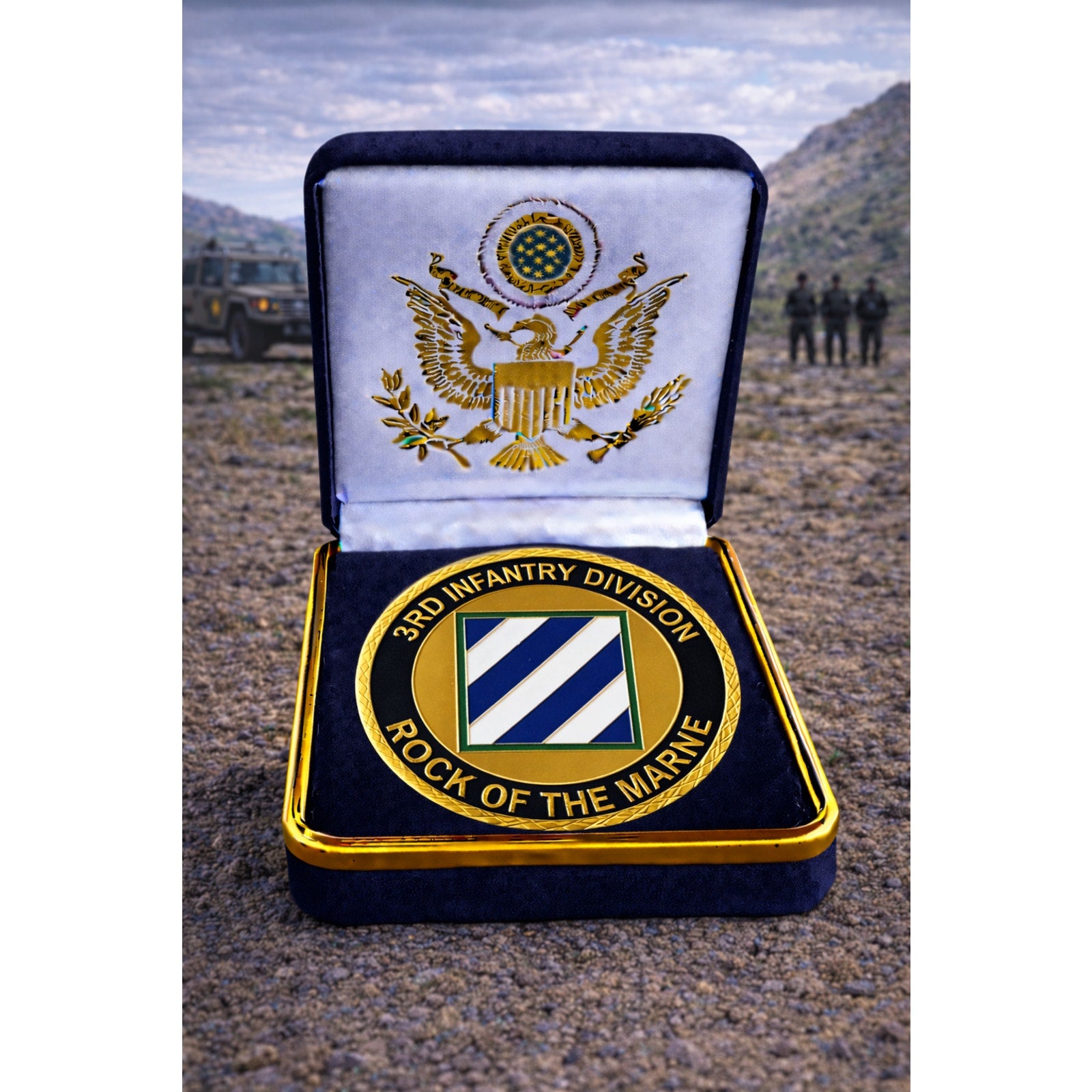 U.S. Army 3rd Infantry Division Challenge Coin ·FAST SHIPPING· ·NEW·