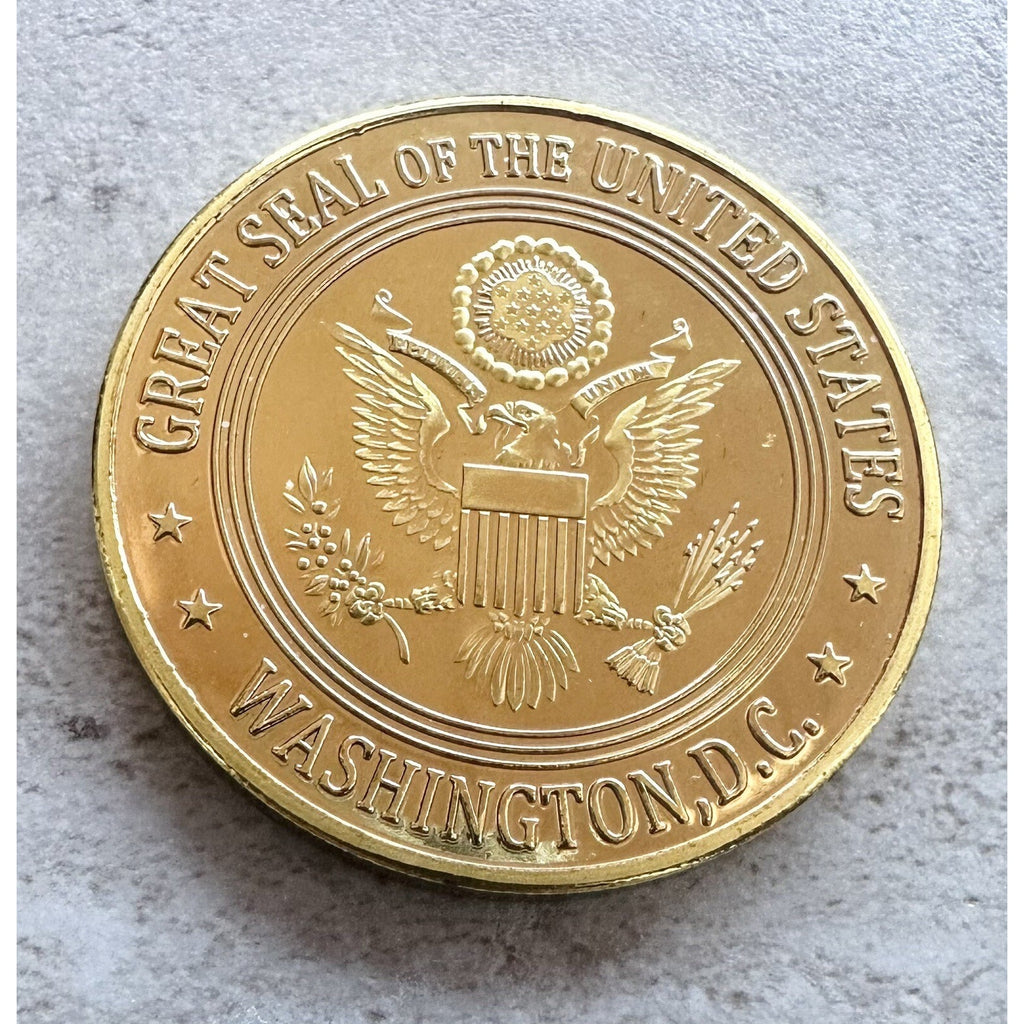 Central Intelligence Agency CIA Special Agent Coin With Retirement Award