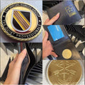U S ARMY SF (Airborne) with Credential coin holder wallet