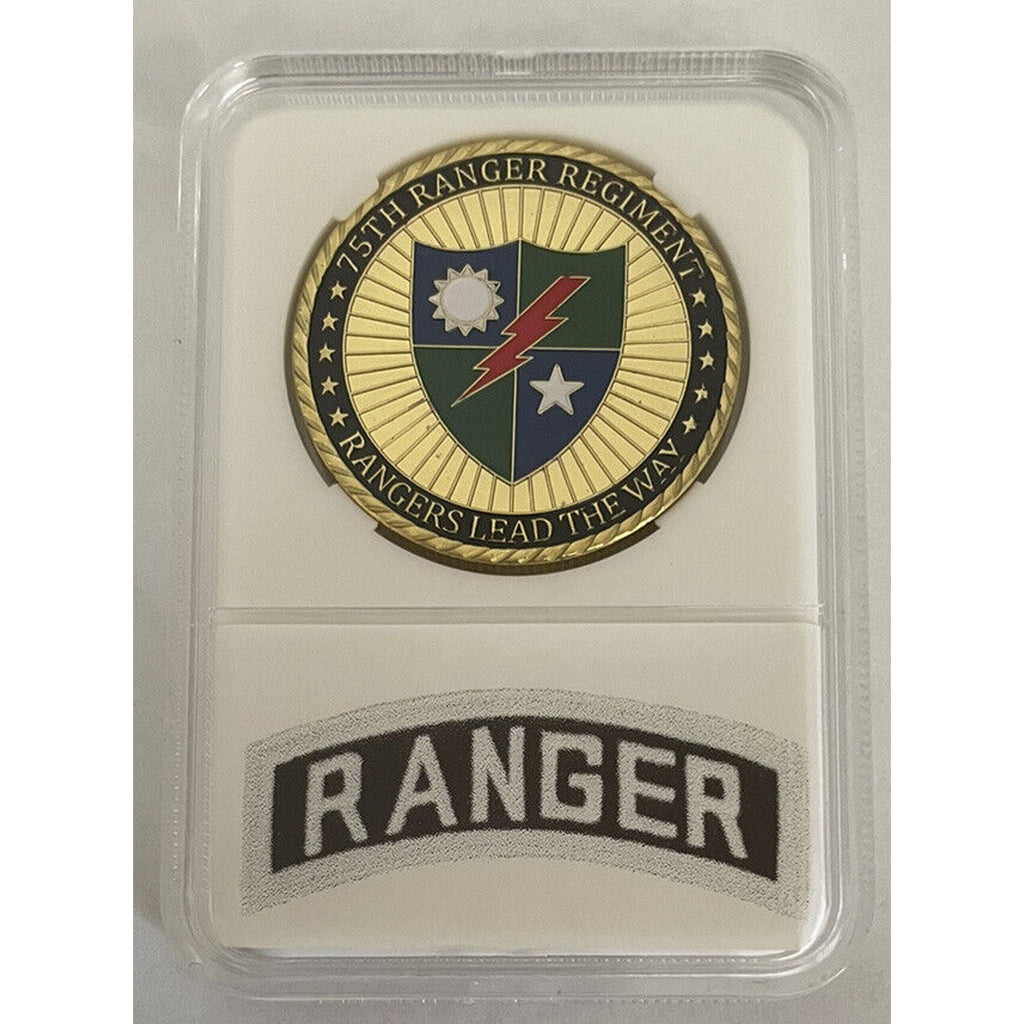 1st Battalion 75th Ranger Regiment Challenge Coin US Army