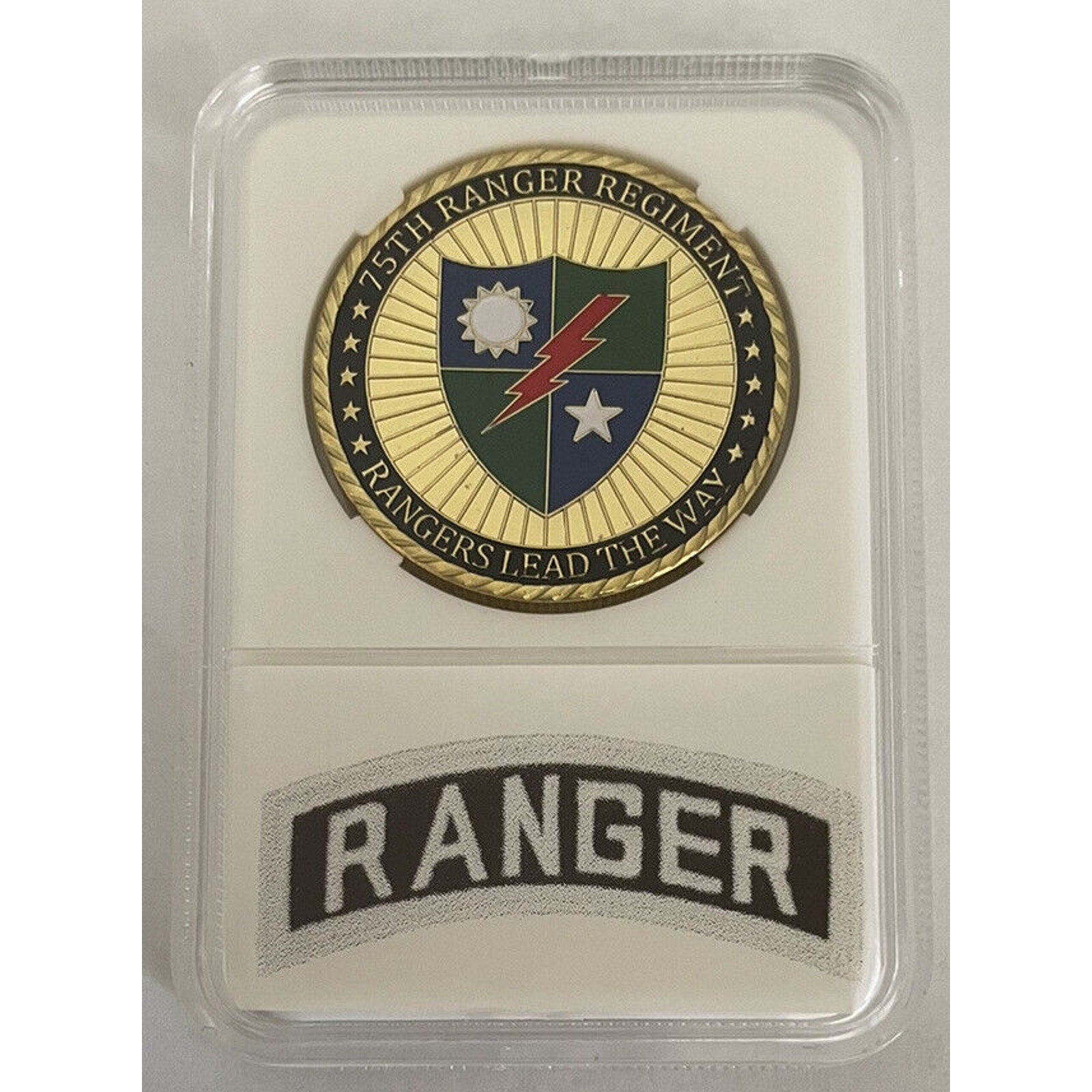 1st Battalion 75th Ranger Regiment Challenge Coin US Army