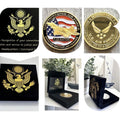 U S AIR FORCE F-22 RAPTOR Challenge Coin USA AF