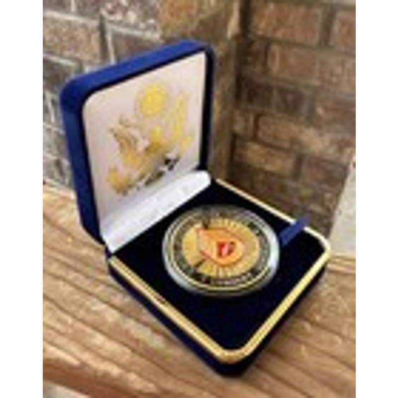 Department of Energy (DOE) Challenge Coin With Blue Velvet Case. Fast Shipping!
