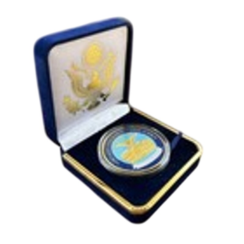 Department of Energy (DOE) Challenge Coin With Blue Velvet Case. Fast Shipping!