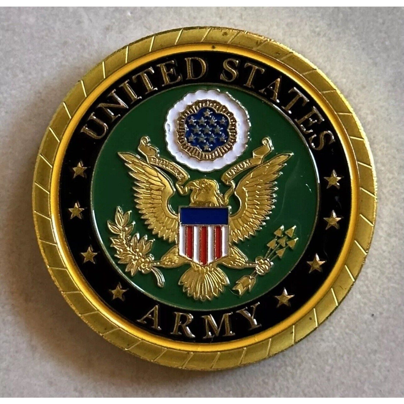 2pcs Army Rank Captain O-3 And RANK MAJOR CHALLENGE COIN