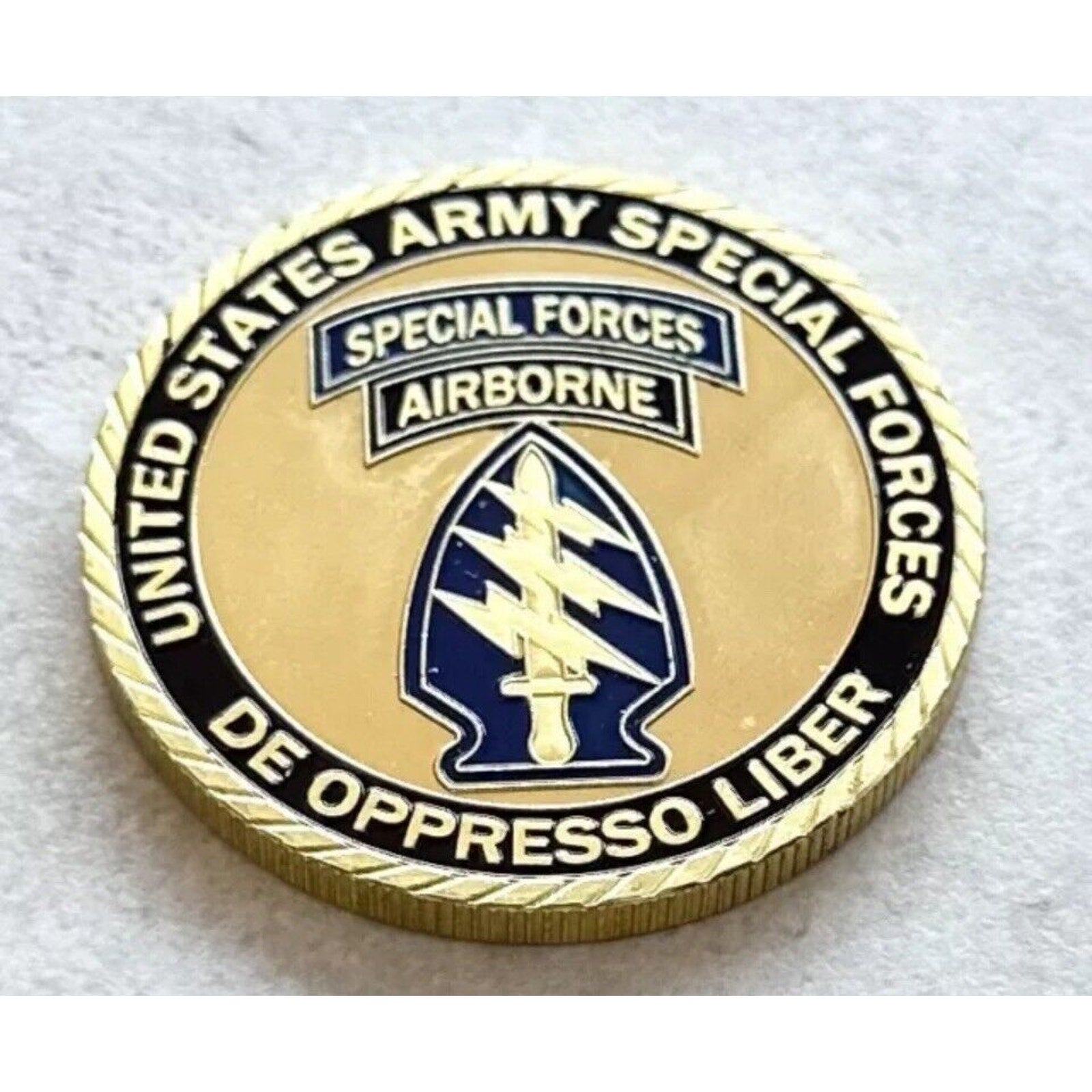 US Army 🇺🇸 SF Special Forces / Delta Group Challenge Coin Collector Set