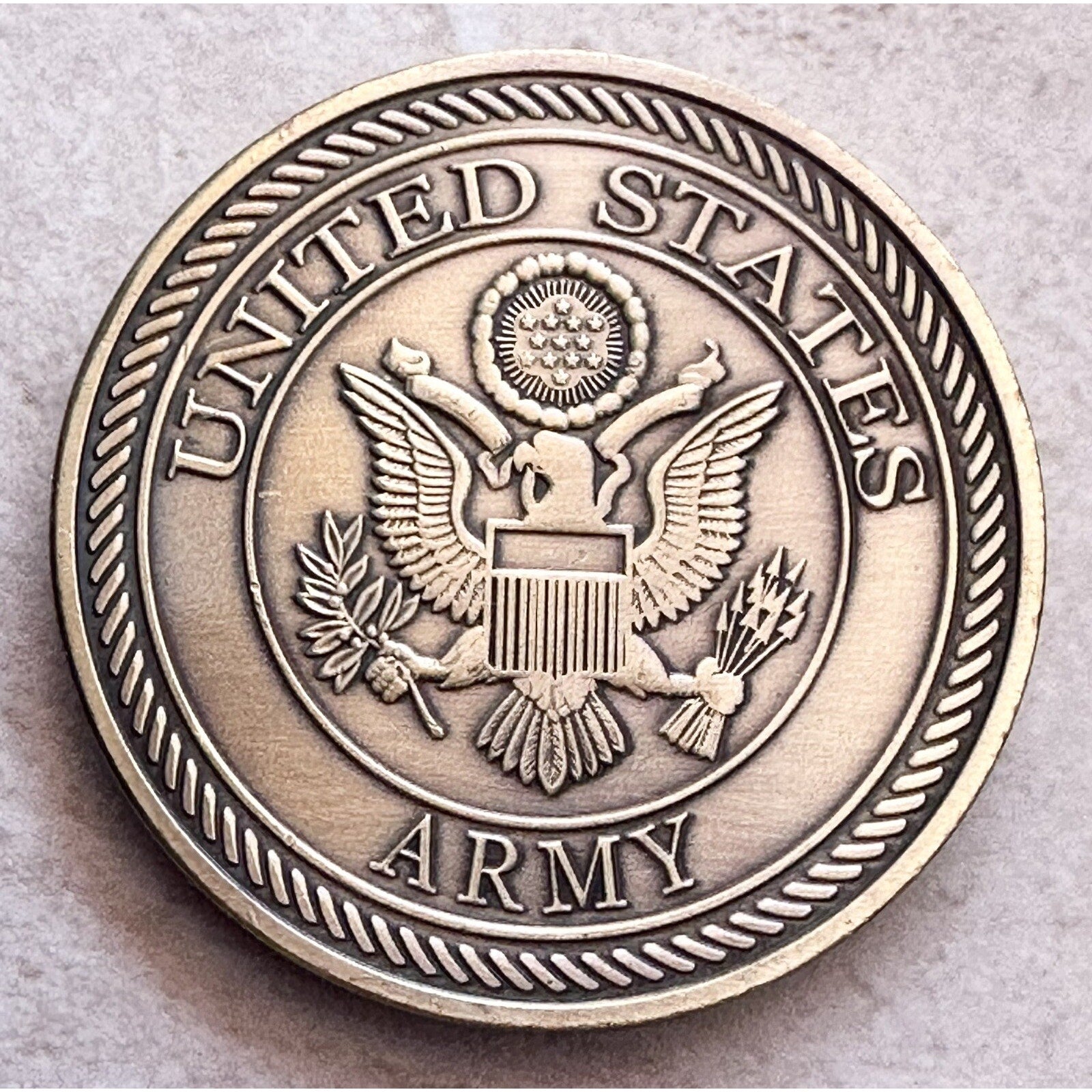 US ARMY UH-72 Lakota Helicopter Achievement coin Medallion w/ Retirement Award