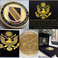 U S ARMY 5th SPECIAL FORCES GROUP (Airborne) Challenge Coin Retirement Award