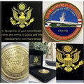 US NAVY - USS RONALD REAGAN - CVN-76 Challenge Coin USA