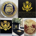 U.S GOV US CAPITOL POLICE Agency Washington DC Coin W/ Retirement Award