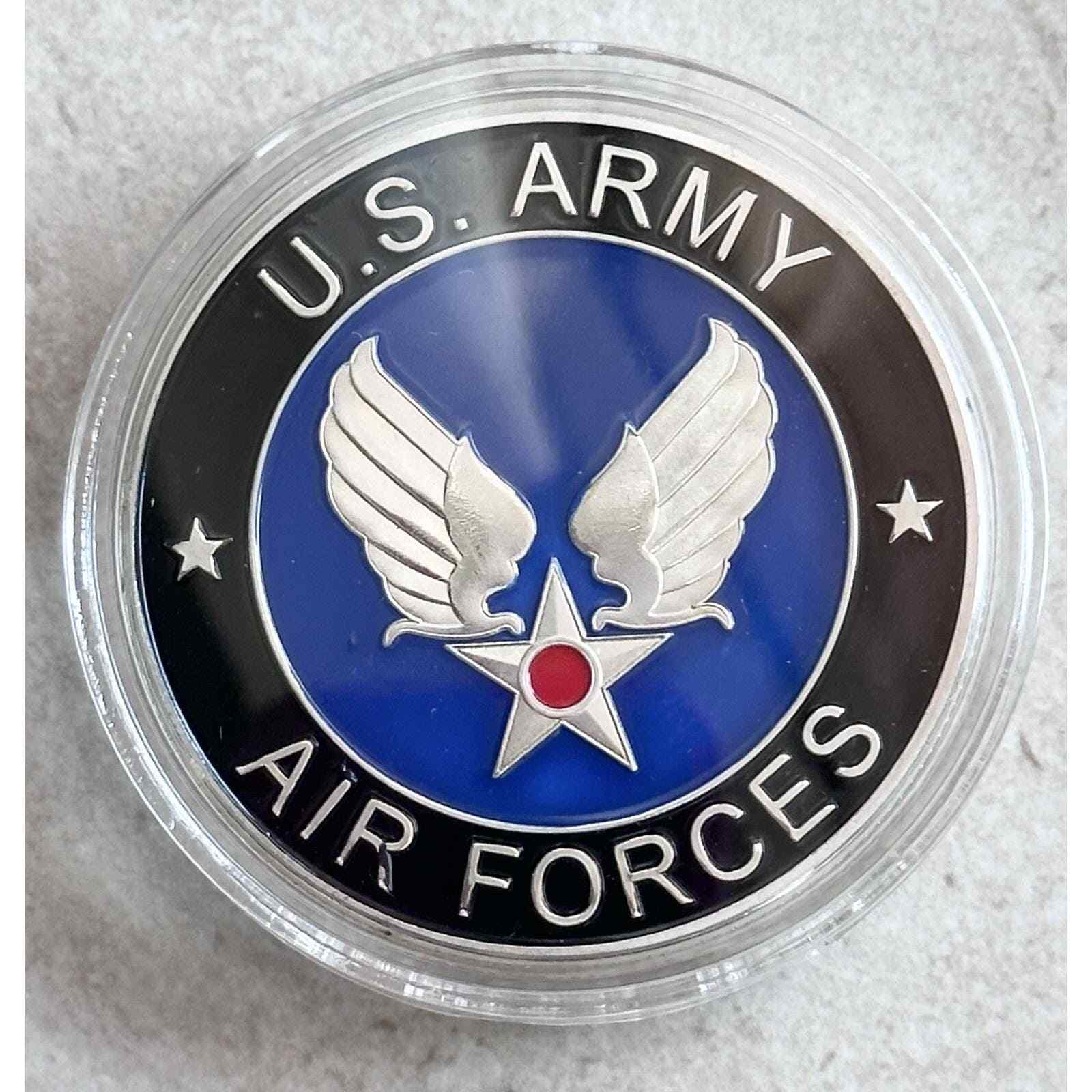 U S ARMY AIR FORCES P-51 MUSTANG Challenge Coin