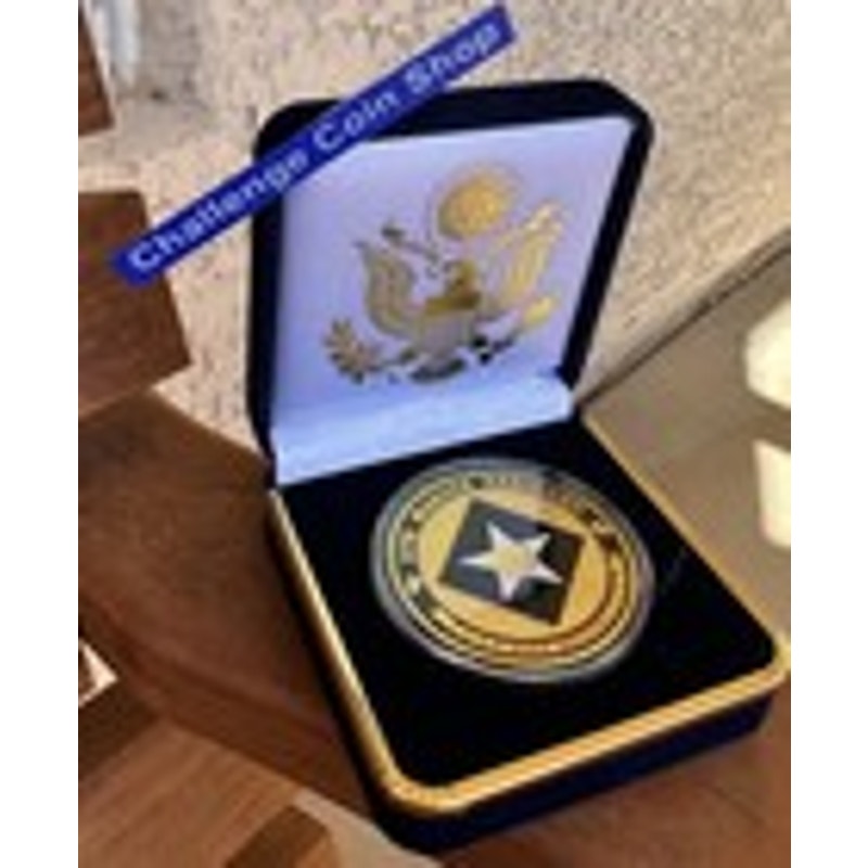 Department of Energy (DOE) Challenge Coin With Blue Velvet Case. Fast Shipping!