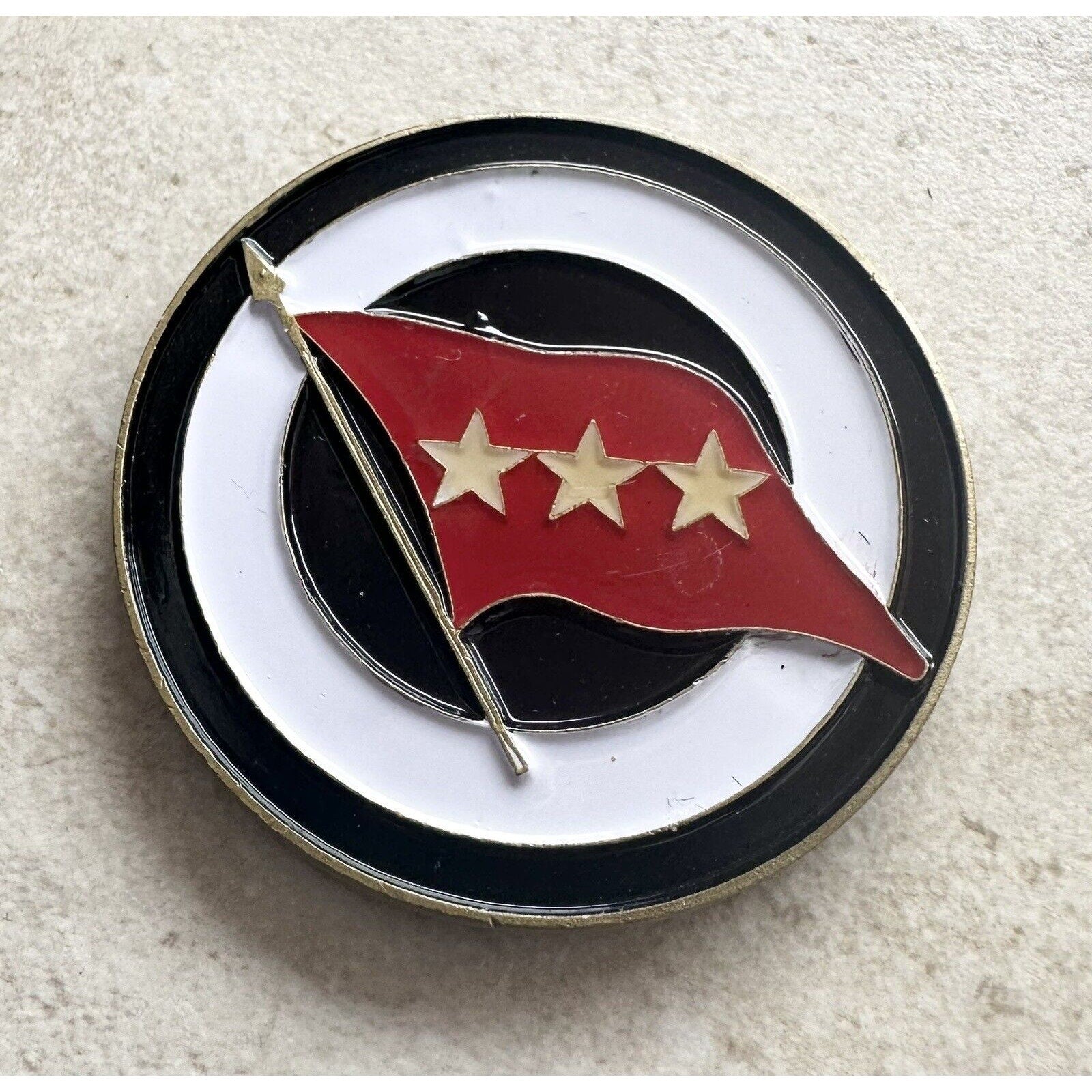 Original US Army Commanding General 3 Star Of I Corps & Fort Lewis Coin