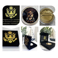 US Army Ranger Challenge Coin "Rangers Lead the Way " SPECIAL OPERATIONS & Case