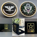 U S Army - COLONEL ARMY MILITARY CHALLENGE COIN With Velvet Army Case