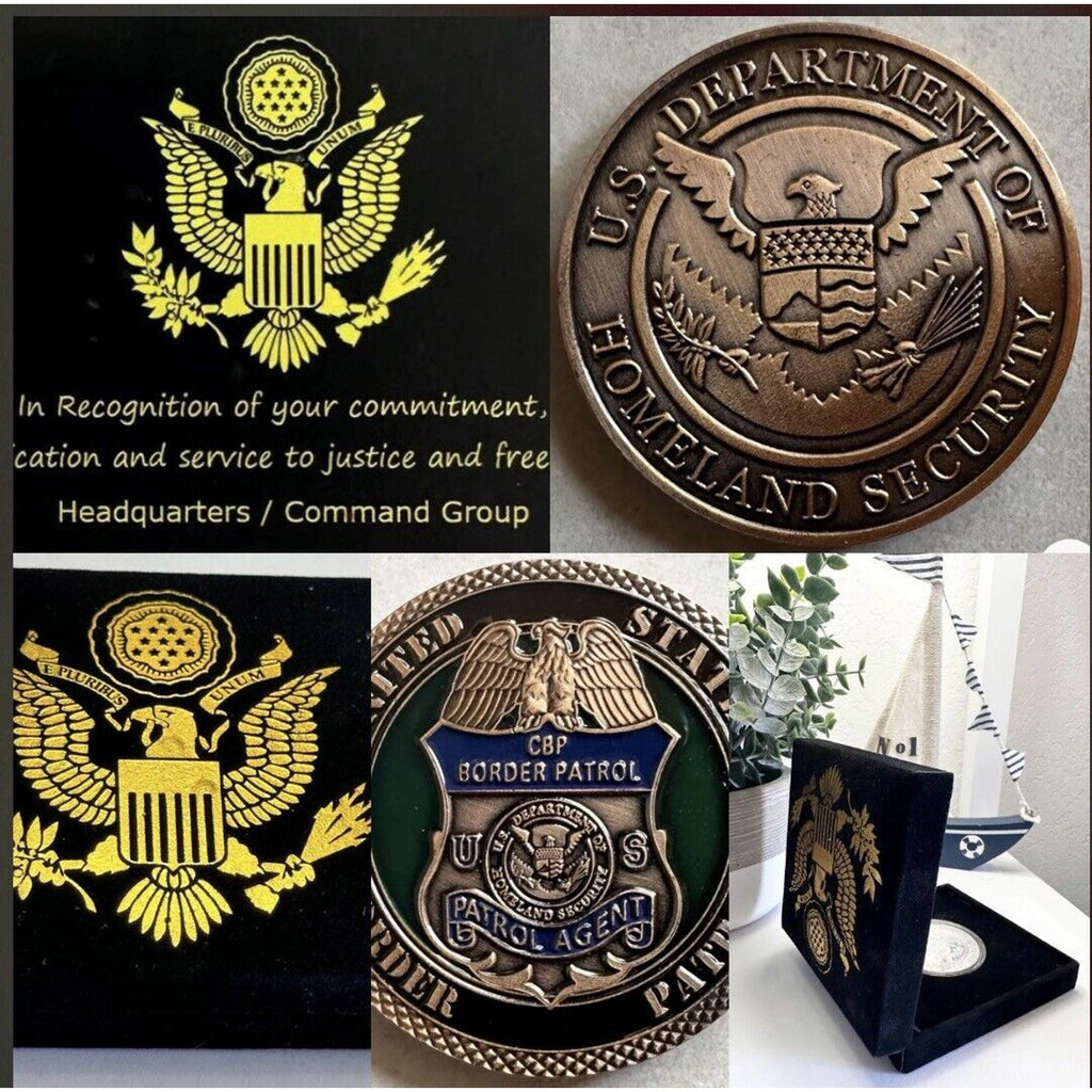 CUSTOMS AND BORDER PATROL Challenge Coin USA