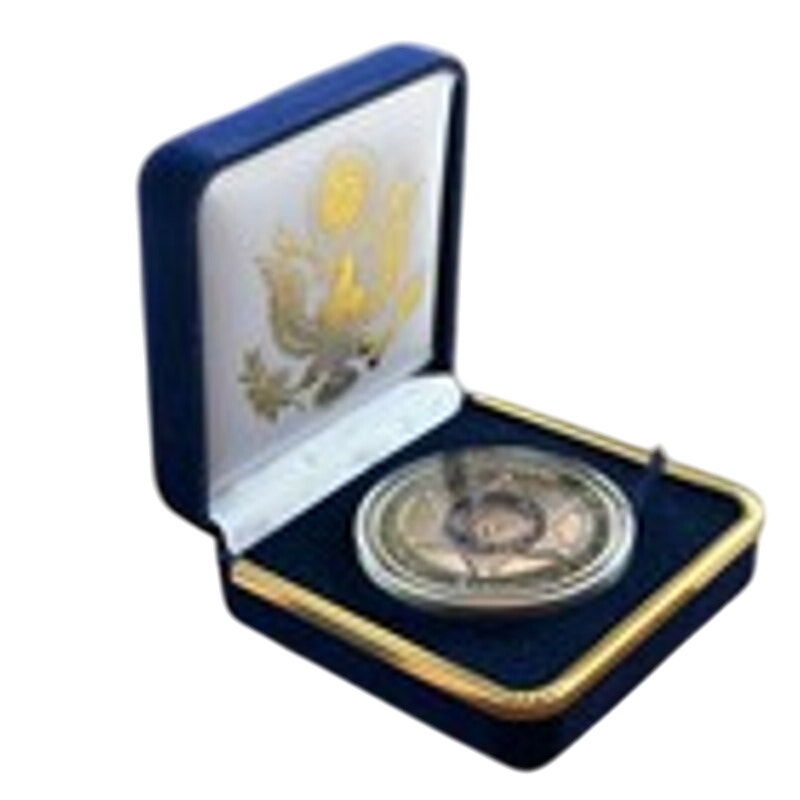 Department of Energy (DOE) Challenge Coin With Blue Velvet Case. Fast Shipping!