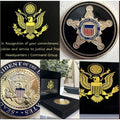 United States Secret Service Coin US Presidential Protection Team Detailed USA
