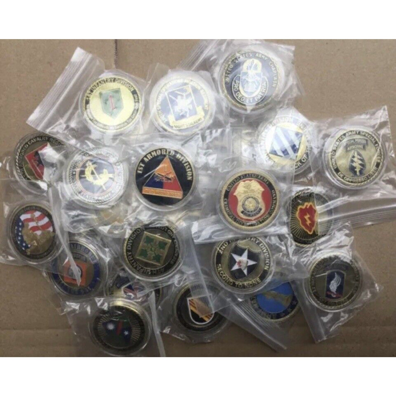 7Pcs Lot Mixed Military Army Armed Forces