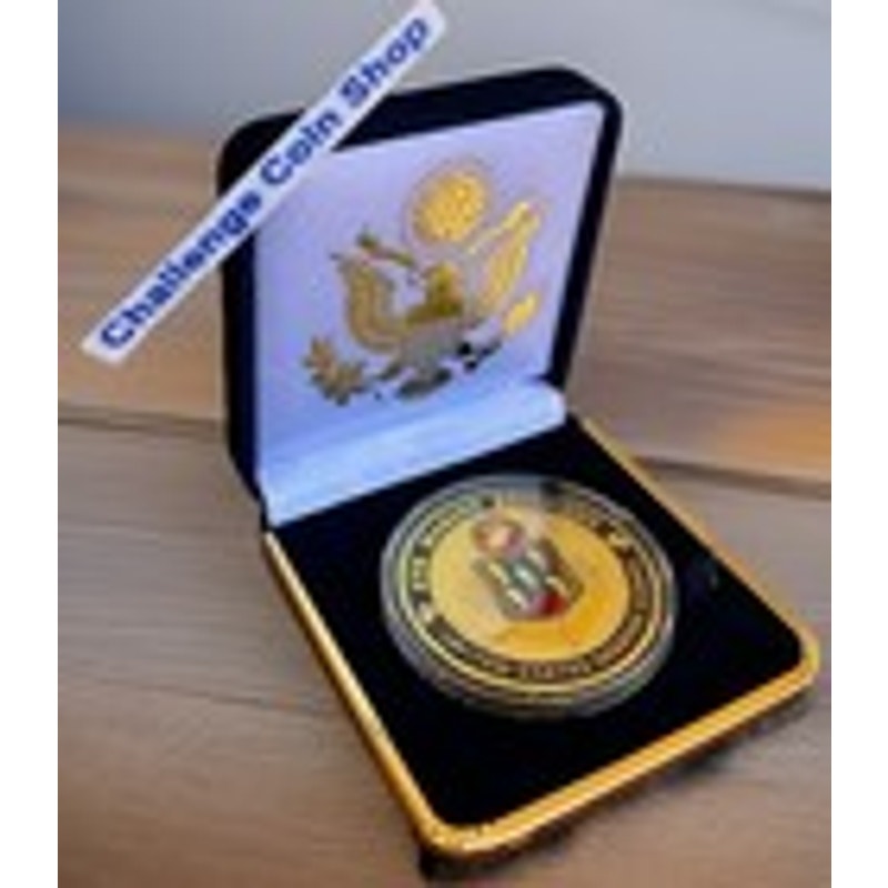 Department of Energy (DOE) Challenge Coin With Blue Velvet Case. Fast Shipping!