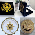 US Army MILITARY INTELLIGENCE DoD DIA Challenge Coin Intell Special Agent