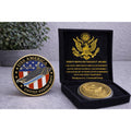 US NAVY USS HARRY S. TRUMAN CVN-75 Challenge Coin w/ Retirement Award