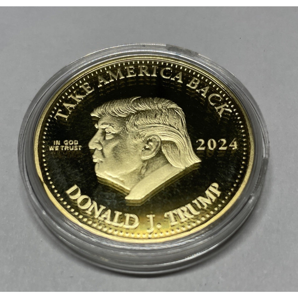 24k Gold Coin Donald Trump