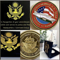 US NAVY USS GEORGE H.W. BUSH CVN-77 Challenge Coin USA