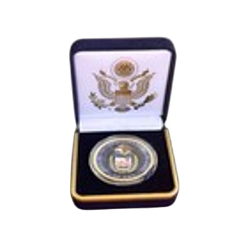 Department of Energy (DOE) Challenge Coin With Blue Velvet Case. Fast Shipping!