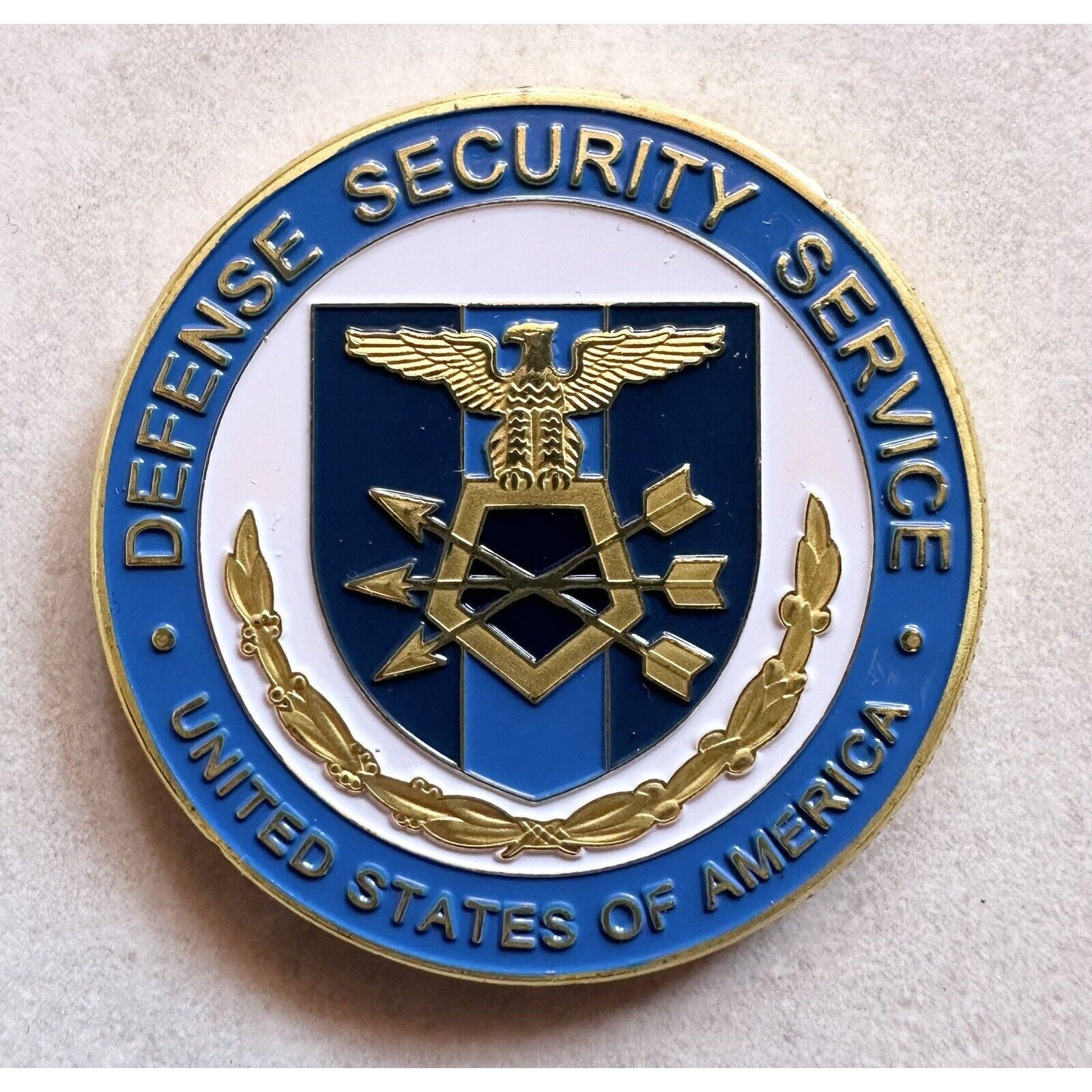 DEFENSE SECURITY SERVICE Challenge Coin USA
