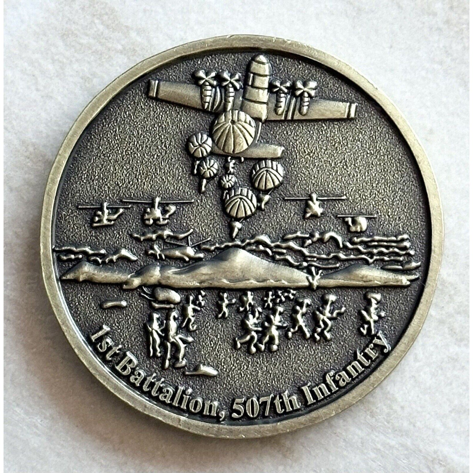 US Army Airborne Challenge Coin