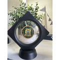City of Portland Police Dept Challenge Coin With Display Case