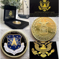 AIR FORCE SPACE COMMAND The New Branch Coin With Retirement Award