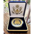 Department of Energy (DOE) Challenge Coin With Blue Velvet Case. Fast Shipping!