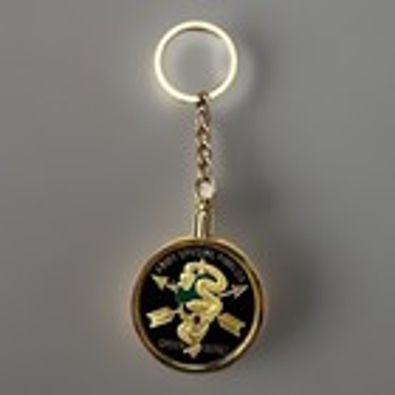 U.S. United States Army Special Forces Green Beret Challenge Coin Keychain