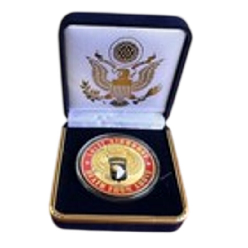Department of Energy (DOE) Challenge Coin With Blue Velvet Case. Fast Shipping!