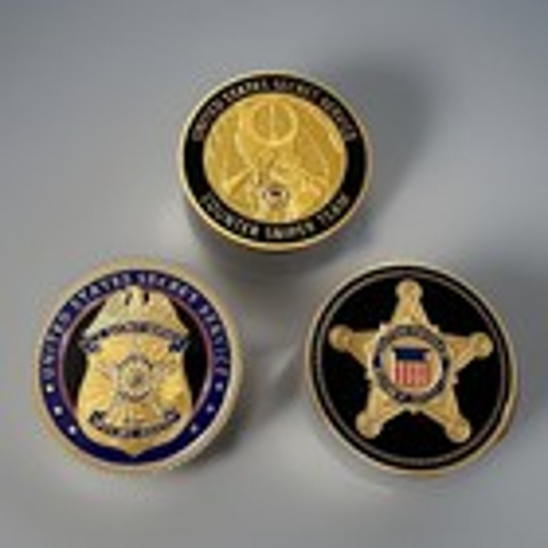 Lot Of 3 UNITED STATES SECRET SERVICE SPECIAL AGENT CHALLENGE COIN