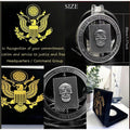 Sniper One Shot One Kill Skull Spinner Military Challenge Coin USA Army