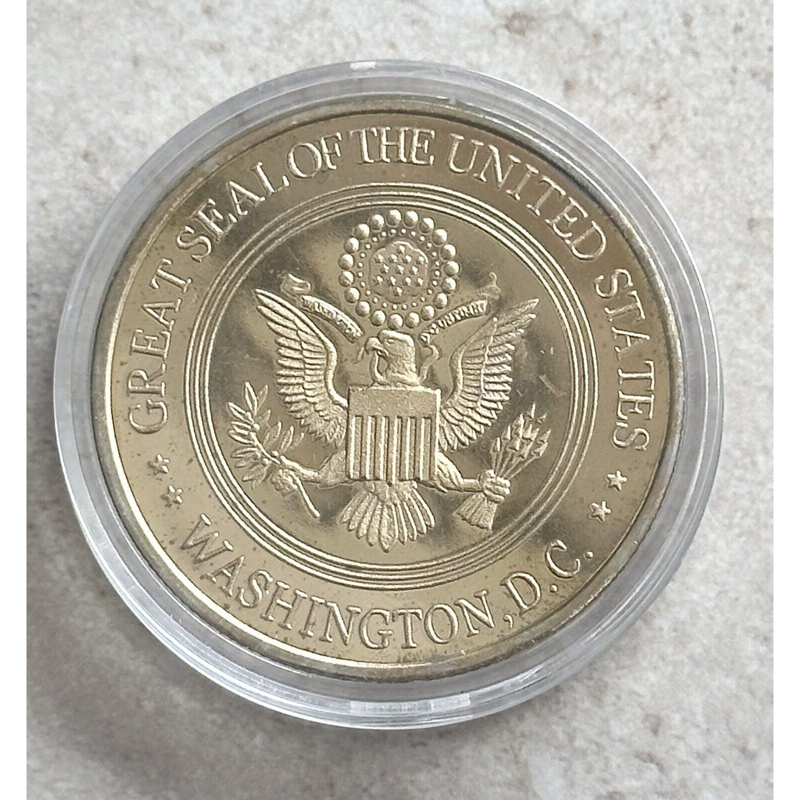 United State Navy Sea Land Air Military Commemorative Coin Seal Team Challenge
