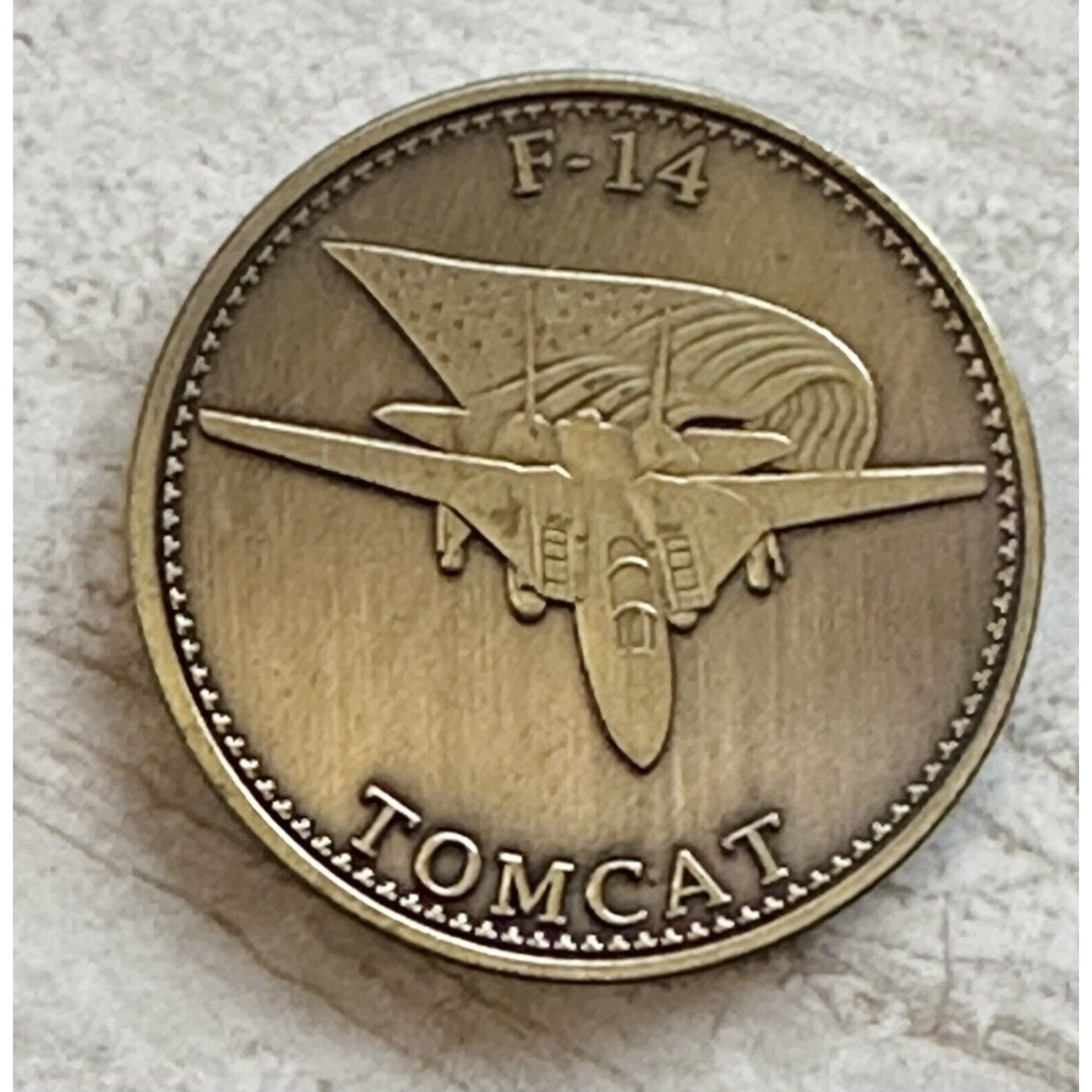 U S NAVY F-14 TOMCAT Challenge Coin USN