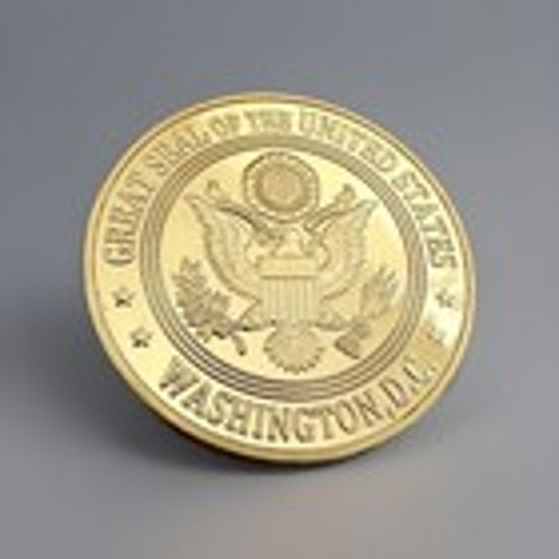 Department of Energy (DOE) Challenge Coin With Blue Velvet Case. Fast Shipping!