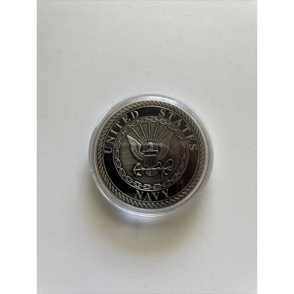 US NAVY LIEUTENANT 0-3 COIN PROMOTION GIFT With Retirement Award