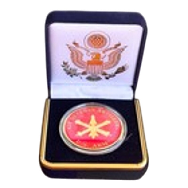 Department of Energy (DOE) Challenge Coin With Blue Velvet Case. Fast Shipping!