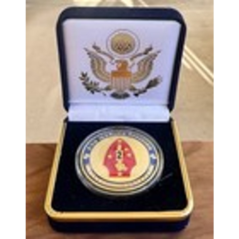 Department of Energy (DOE) Challenge Coin With Blue Velvet Case. Fast Shipping!